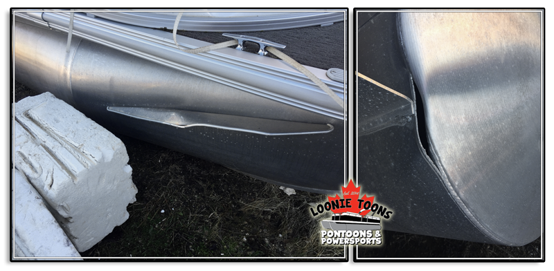 Loonie Toons Pontoons and Power Sports Pontoon Pontoon Repair and pontoon Welding Service